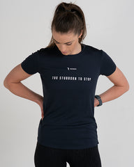 Mantra T-Shirt Women's Navy 